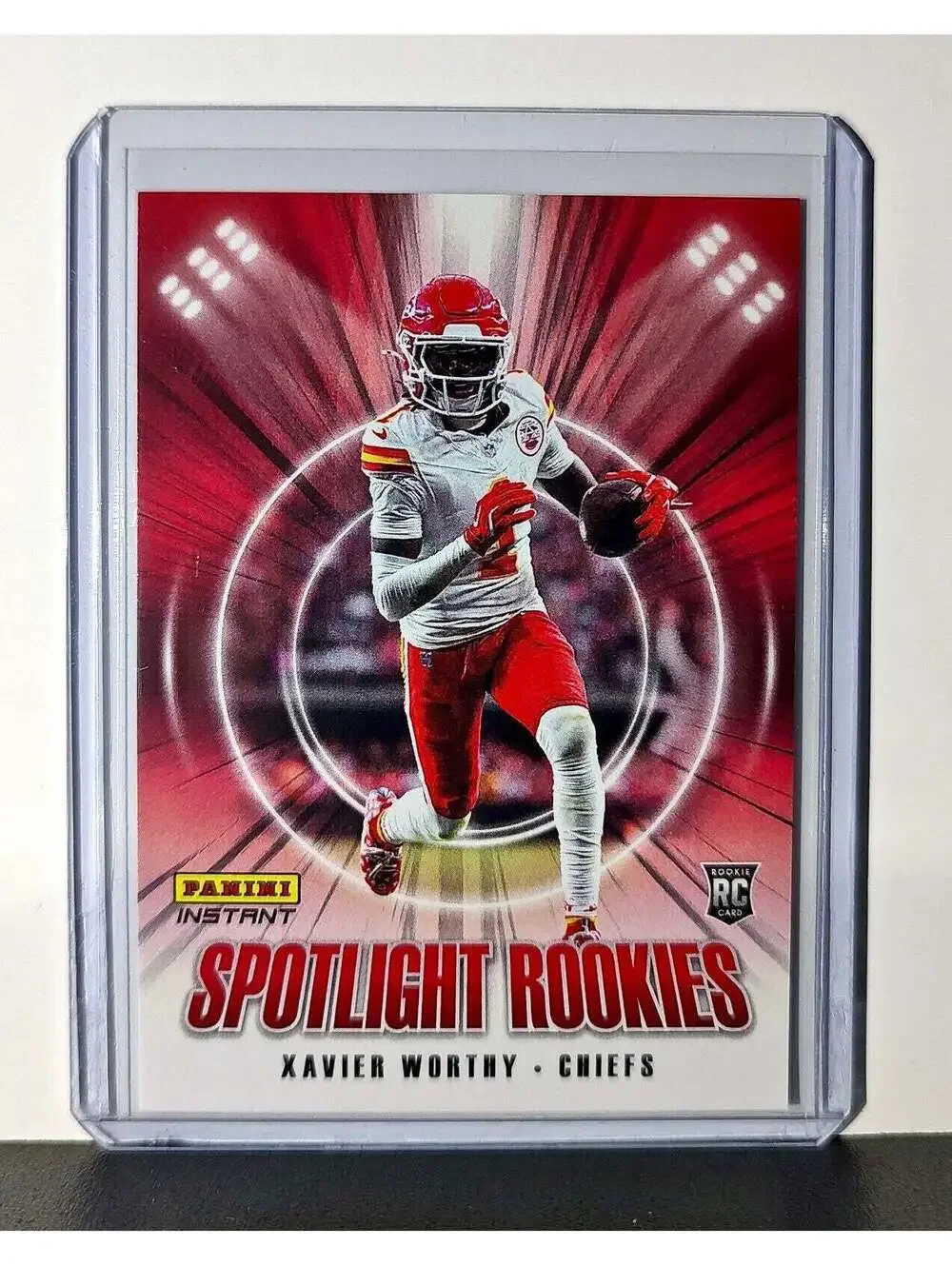 Xavier Worthy Rookie 2024 Panini Spotlight Rookies NFL #23 Chiefs 1 of 1426